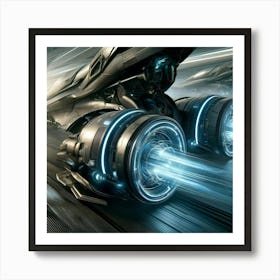 Asterian Gravity Lancers Gravitational Boosters Art Print