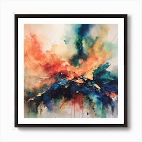 Abstract Painting 1 Art Print