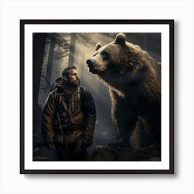 Unexpected journey in the wild Art Print