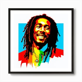 Bob Marley 5 Art Print