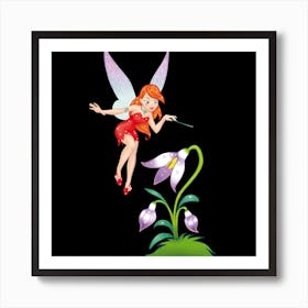 Fairy Flower Art Print