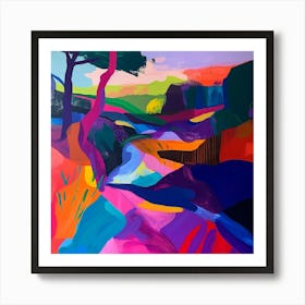 Abstract Park Collection Richmond Park London 4 Art Print