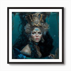 Mermaid 6 Art Print