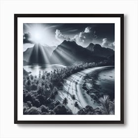 Black And White Photo 1 Art Print