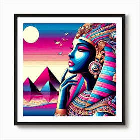 Cleopatra Portrait Artwork 181 Art Print