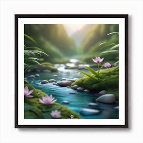 Lotus Flower 2 Art Print