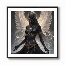 Angel Of The Night Art Print