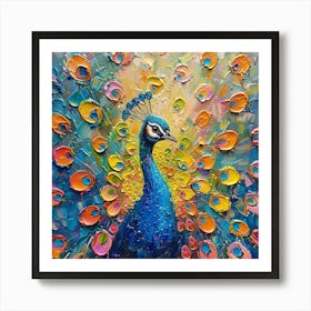 Peacock 12 Art Print