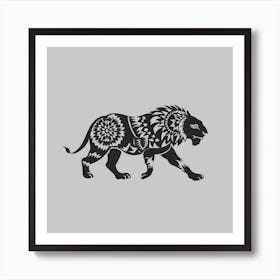 Lion Art 2 Art Print