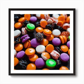 Halloween Candy 3 Art Print