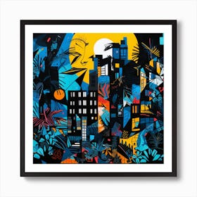 'Cityscape' 1 Art Print