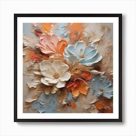 Abstract, Flower 1 Art Print