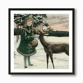 Vintage Christmas 15 Art Print