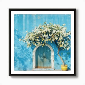 Blue Door 69 Art Print