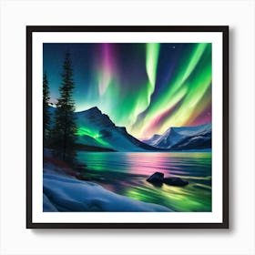 Aurora Borealis 50 Art Print