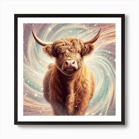 Highland Cow 9 Art Print