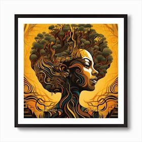 Afrofuturism 88 Art Print