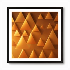 Triangles Stock Videos & Royalty-Free Footage Art Print