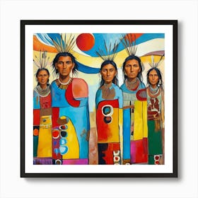 Native Americans Art Print