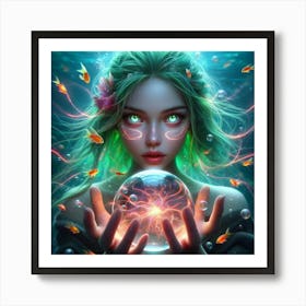 Mermaid 34 Art Print