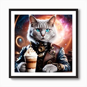 Catfeine6 Art Print