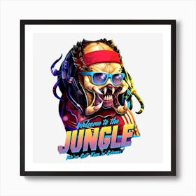 Welcome To The Jungle Art Print