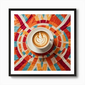 Latte Art 44 Art Print