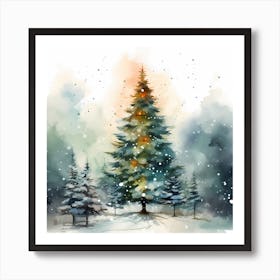 Whispering Winter Wonderland Art Print