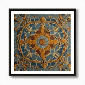 Terracotta Tile Art Print