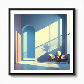 Room With A Window Art Print