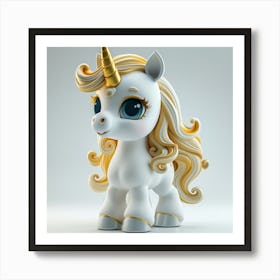 Little Unicorn 19 Art Print