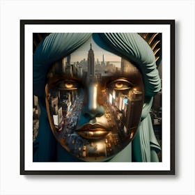 Statue Of Liberty 4 Art Print