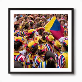 Venezuelan Parade Art Print