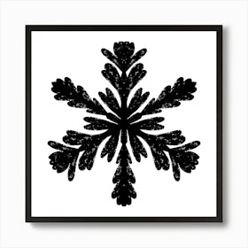 Snowflake 12 Art Print