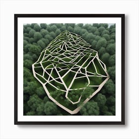 Forest Of Trees Art Print