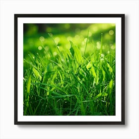 Firefly Lush Spring Greens The Vibrant Greens Of New Growth In Spring 3 Art Print