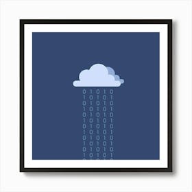 Cloud Computing Art Print