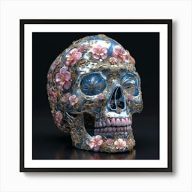 Day Of The Dead Skull Art Print