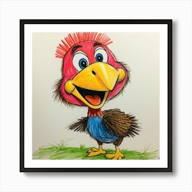 Rooster 29 Art Print