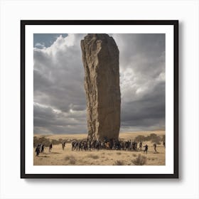 'The Rock' Art Print