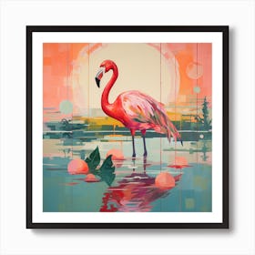 Flamingo 3 Art Print