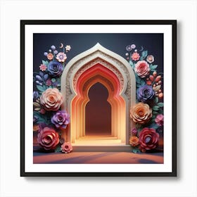 Islamic Doorway Art Print