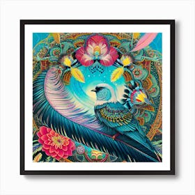 Bird Of Paradise Art Print