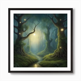 Fairy Forest Art Print