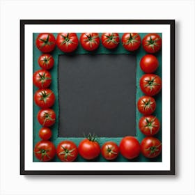 Frame Of Tomatoes 12 Art Print