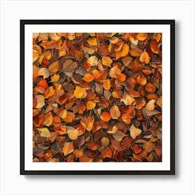 Autumn Leaves 46 Art Print