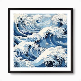 Great Wave Off Kanagawa Art Print