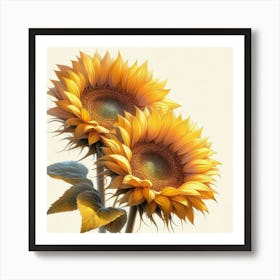 Sunflowers Art Print