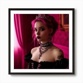 Gothic Beauty 16 Art Print