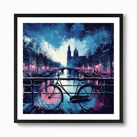 Cycling 3 Art Print